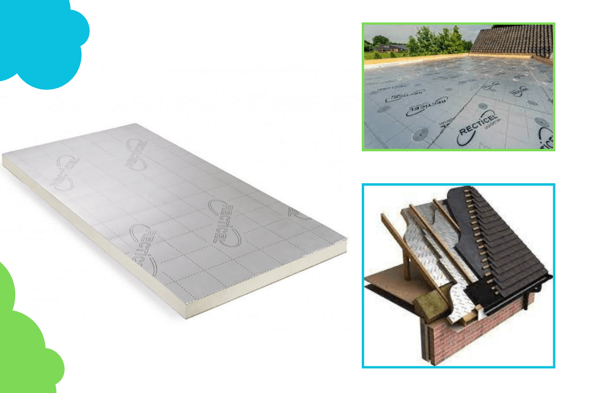 Recticel Eurothane GP PIR Insulation Board 2400mm x 1200mm
