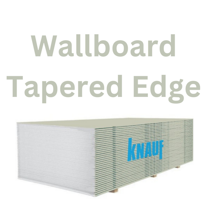 Knauf Wallboard Tapered Edge Plasterboard 2700mm x 1200mm - 12.5mm